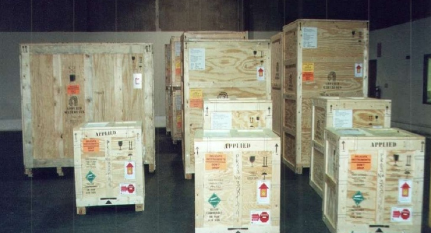 Orange County Wood Shipping Crates